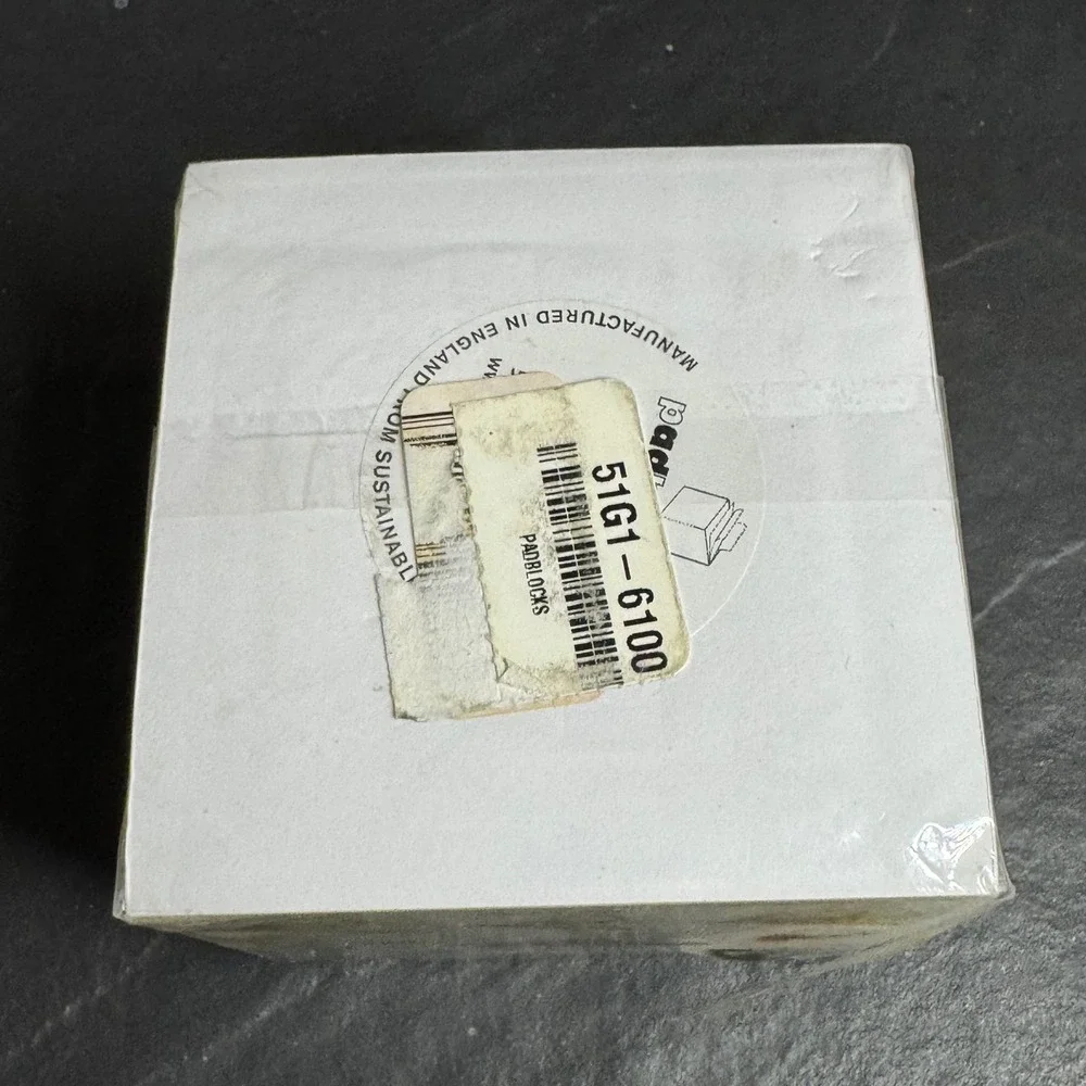 Padblock 800 Blank Sheets Memo Cube Fly Fishing Lures Made in England Stationery